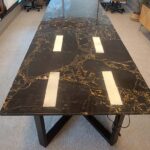 Levent Marble Table Wiping, Polishing and Coating